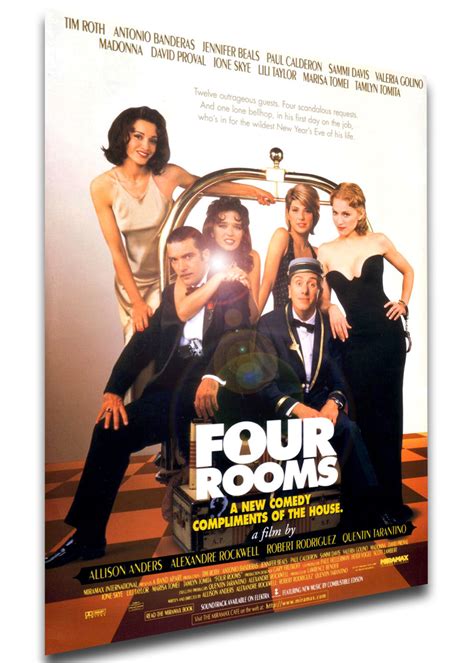 Poster Locandina Four Rooms Quentin Tarantino 1995 Propaganda World