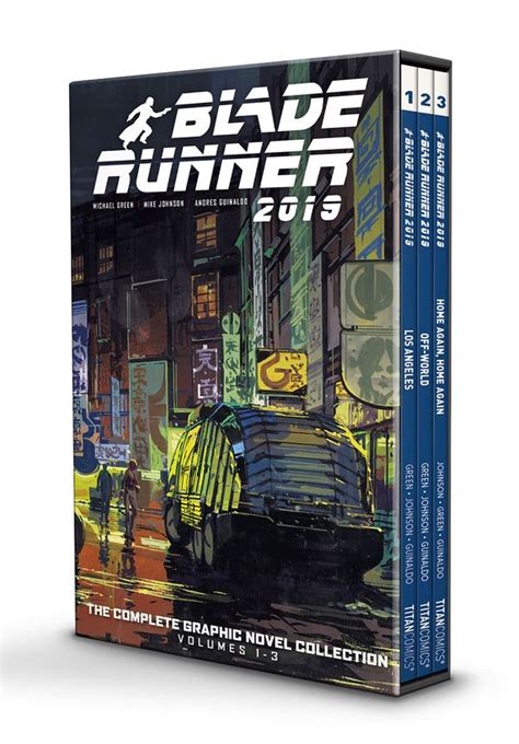 Blade Runner 2019 1 3 Boxed Set Titan Comics
