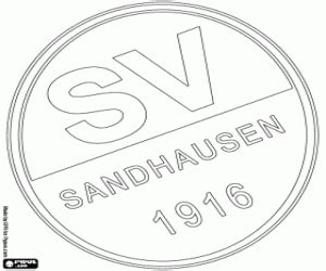 Wir haben drei verschiedene regenbogen zum ausmalen für euch parat. Ausmalbilder Sandhausen 1916-logo zum ausdrucken