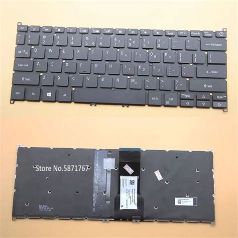 Keyboard For Acer Spin 5 Sp513 51 Sp513 52n Sp513 52np Sp513 53n Us