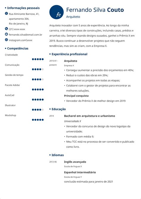 18 Modelos De Currículo Criativo Dicas De Como Fazer O Seu Cv