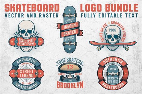 Skateboard Logo Bundle Skateboard Logo Logo Bundle Logo