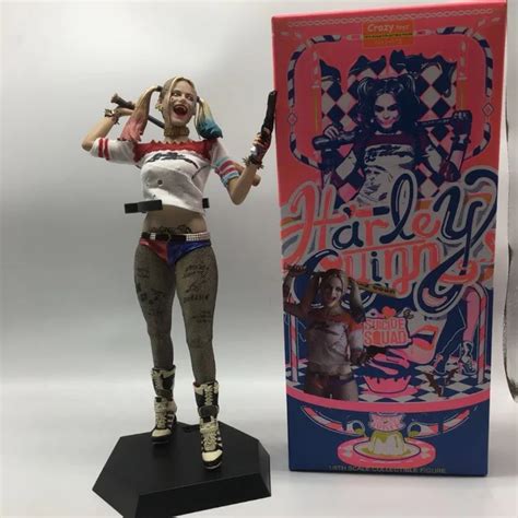 12inch Real Clothes Can Be Undress Crazy Toys Sexy Suicide Squad Harley