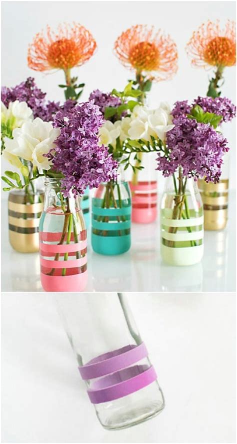 30 Easy Diy Vases To Show Off Your Summer Flowers Diy And Crafts