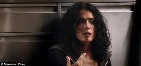 Salma Hayek Strips Down To Her Bra In Everly Trailer Daily Mail Online