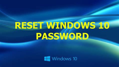 How To Reset Your Forgotten Windows 10 Password For Free YouTube