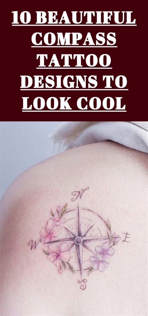 10 Beautiful Compass Tattoo Designs To Look Cool Eal Care