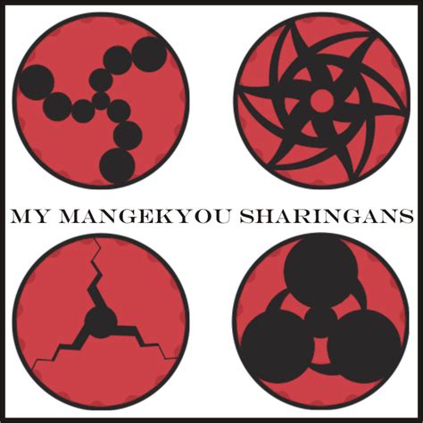 Mangekyou Sharingans By Jinseiasakura On Deviantart