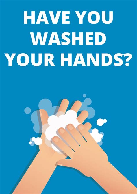 Wash Your Hands Sign One Stop Promotions