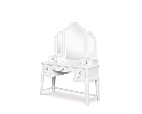 It's also great for fun display in a kid's bedroom, a foyer, or a family den. White Vanity Desk with Mirror | Bedroom Vanity Sets