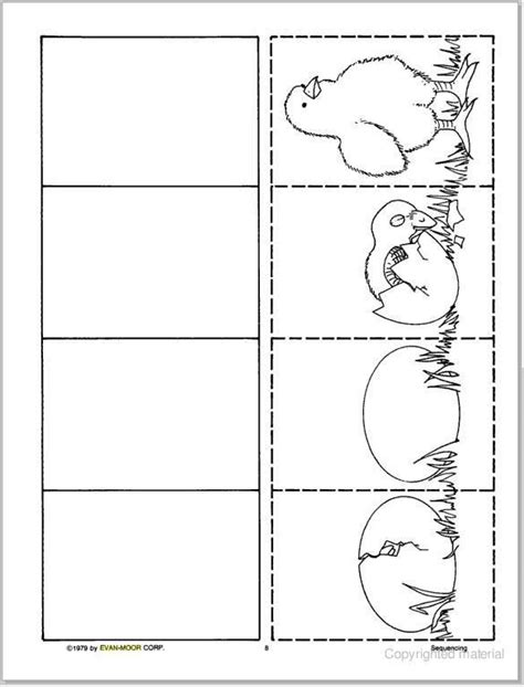 Cooper may have a different color. Life Cycle of a chicken coloring page | Crafts and ...