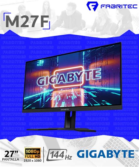 Monitor Gigabyte M27f 27 M27f Sa Gaming 2 Hdmi Dp 1ms