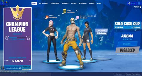 Champions League Fortnite Arena Fortnite Arena Mode Guide Everything