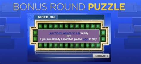 Wheel Of Fortune Bonus Round Puzzle Answer For Today And Spin Id