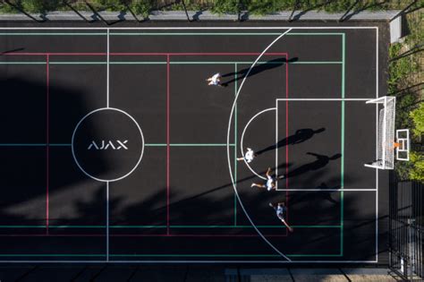 Ajax Systems Reconstructed A Sports Ground In Kyiv Ajax Newsroom