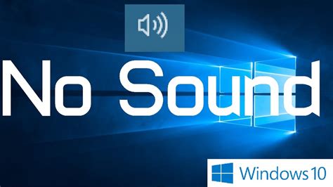 No Sound From Speakers In Windows 10 Solved Youtube