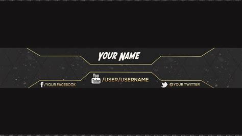 Top 15 gaming channel banner template no text | free fire idclips banner. Youtube Banner Templates | Template Business