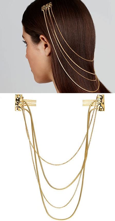 6 super chic gold hair accessories for every budget glamour
