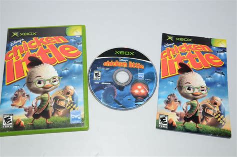 Chicken Little Video Game Xbox 2005 Complete Cib Ebay