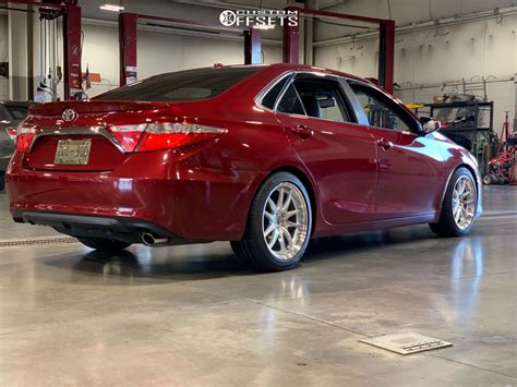 Toyota Camry Wheel Offset Nearly Flush Lowering Springs