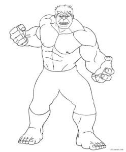 Download to your computer this avengers the hulk coloring page from avengers category and color it when you want to relax. Free Printable Hulk Coloring Pages For Kids | Cool2bKids