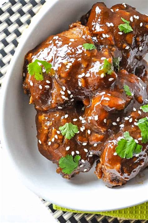 Get the recipe from delish. Crock-Pot Sticky Chicken Thighs - Flavour and Savour