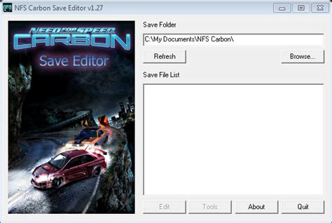 Nfs Carbon Unlocker Save Editor V127 Need For Speed Carbon