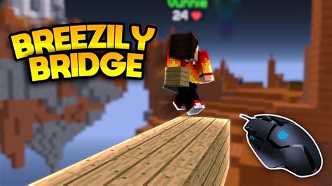 How To Breezily Bridge In Minecraft Legit Youtube