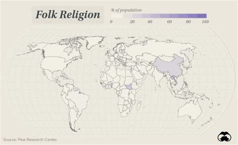 Mapas Detallados De Las Religiones En El Mundo Según El Pew El