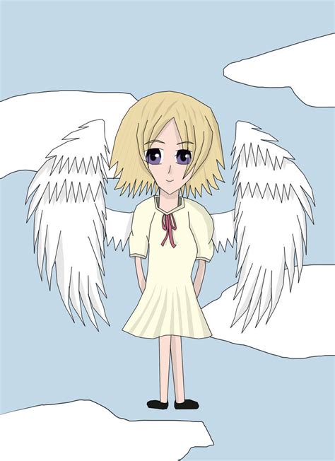 Anime Girl Angel By Lukefood On Deviantart