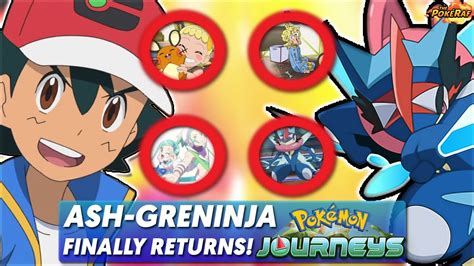 Ashs Greninja Returns Bonnie And Clemont Return New Opening Confirmed More Pokémon