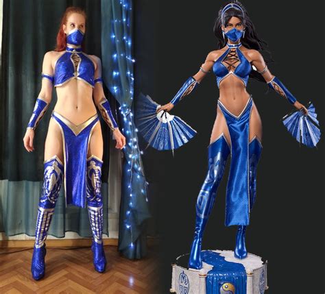Mortal Kombat Princess Kitana Inspired Cosplay Costume Made To Etsy