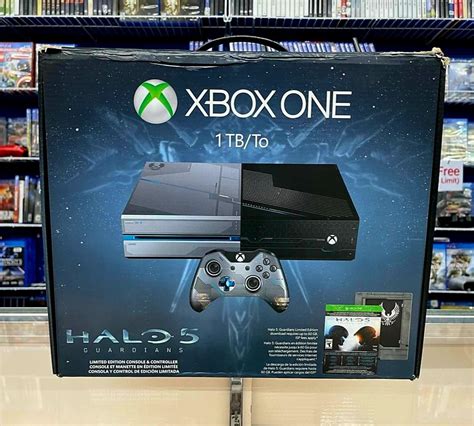 Xbox One Halo 5 Limited Edition 1tb With Original Box Movie Galore