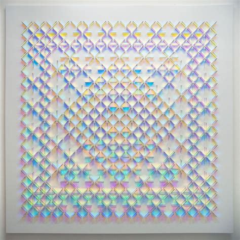 Dichroic Installations By Chris Wood Reflect Rainbows When Illuminated