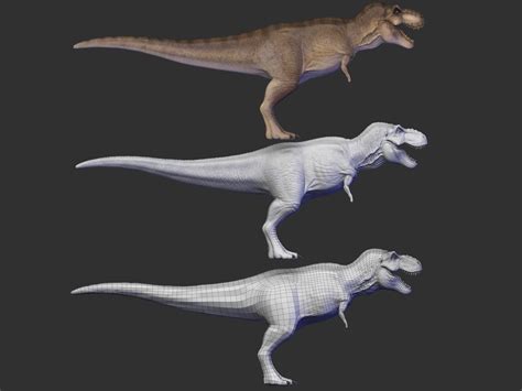 David Rosa Tyrannosaurus Rex Rexy From Jurassic Park And World Fanart