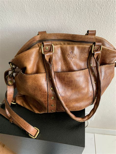 Tignanello Shoulder Bag Brown Dark Brown Leather Shoulder Bags Etsy