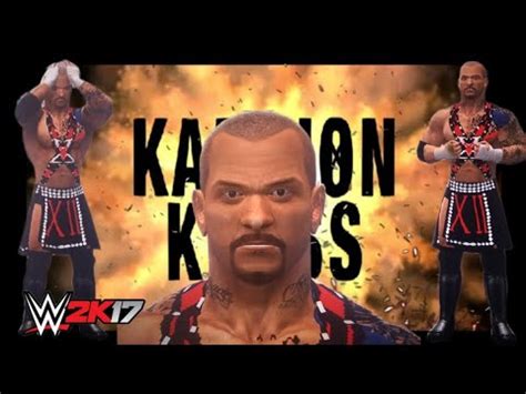 caw fórmula karrion Kross WWE k PS Xbox YouTube