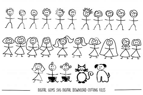 See more ideas about free pictures, stick figure drawing, stick figure family. Stick figure people SVG / DXF / EPS / PNG files