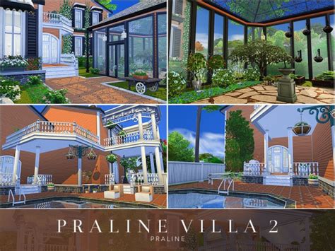The Sims Resource Villa 2 By Pralinesims • Sims 4 Downloads