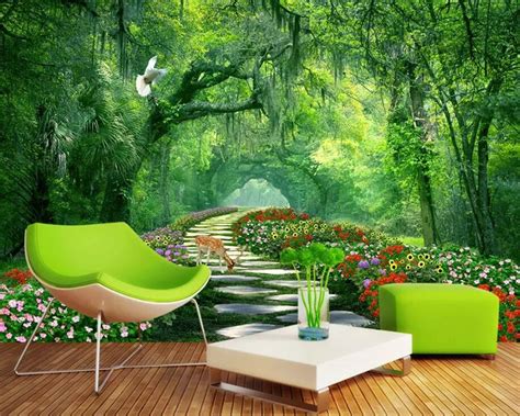 Inspirasi Terpopuler 36 Forest Landscape Wall Mural