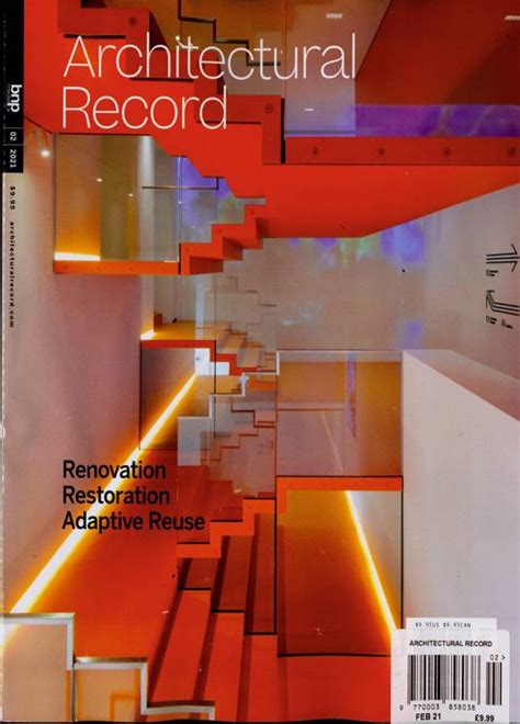 Architectural Record Magazine Subscription Buy At Uk