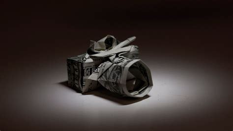 How To Fold Your Own Origami Camera From A Dollar Bill