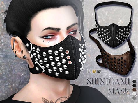 Mask Accessories The Sims 4 P1 Sims4 Clove Share Asia