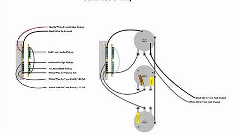 fender precision bass schematic