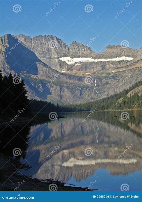 Mountain Lake Reflection Stock Photo Image Of Mirror 2055746