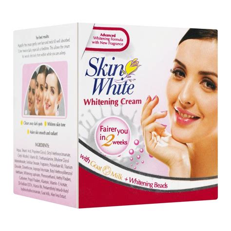 Buy Skin White Whitening Cream Fairer You In 2 Weeks With Goat Milk