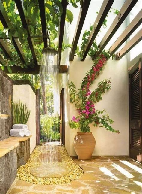 Summer Farmhouse Outdoor Shower 33 Great Ideas That Will
