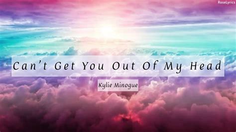 Kylie Minogue Cant Get You Out Of My Head Lyric Video Youtube