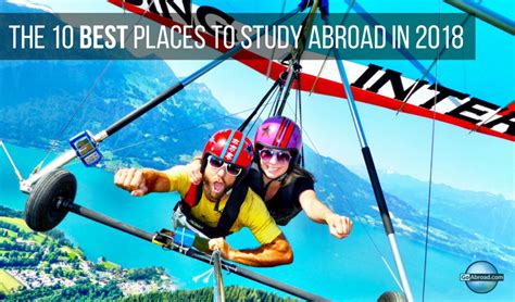 The 10 Greatest Study Abroad Destinations Next Year