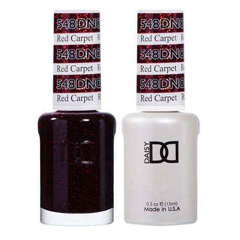 DND Daisy Duo Gel W Matching Nail Polish Lacquer RED CARPET 548 EBay